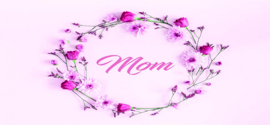 Mom Flower Wreath